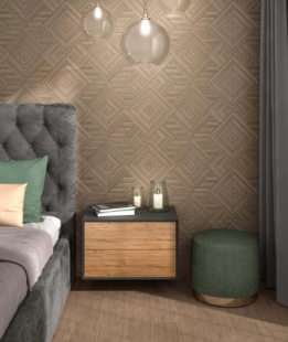 Плитка Kerama Marazzi Ламбро коричневый структура рект. (40x120) арт.14039R